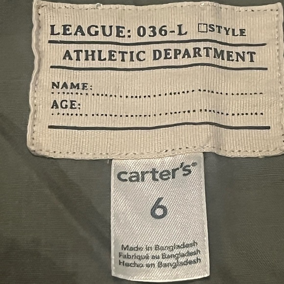 Carters boys blue , brown, green camouflage jacket with snap buttons - Picture 8 of 13